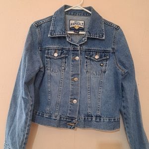 ASPHALT Jacket  Denim Lt.blue Women Size M